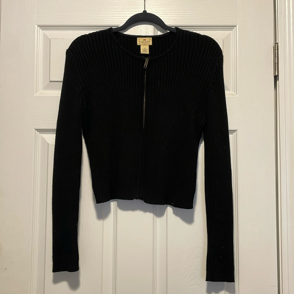 Limited America Vintage Zip-Up Cardigan
